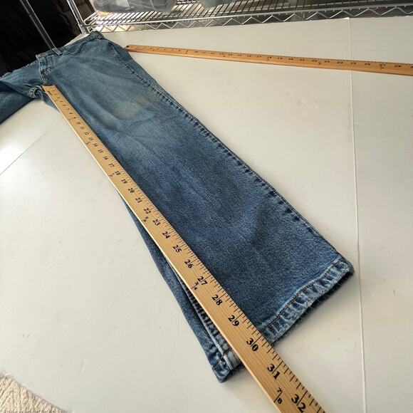 Levi’s 514 Straight Leg Denim Jeans Medium Wash Men's Size 33 Blue - Picture 9 of 10